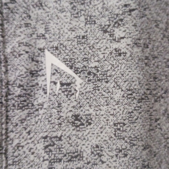 LightGray Gym Shark Top size M - Picture 3 of 4